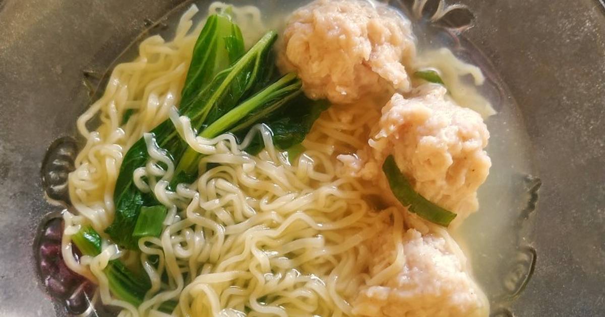 Resep Bakso Ayam Oleh Saluna Mahira Cookpad