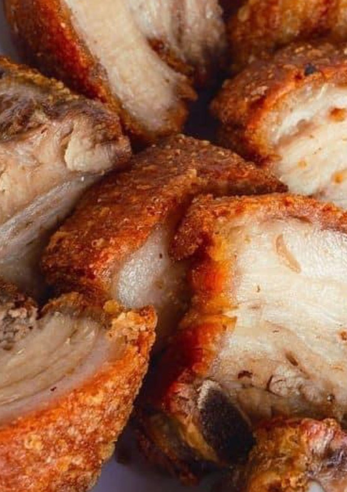 Una foto de Chicharrones de cerdo