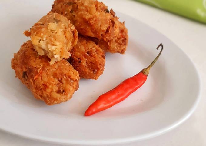 Yuk intip, Resep termudah buat 671. Mendol Tempe Keju khas Malang dijamin menggugah selera