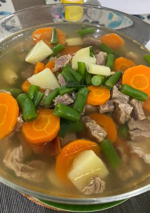 Foto resep Sop Daging Rempah ala Mamgin (seger banget)
