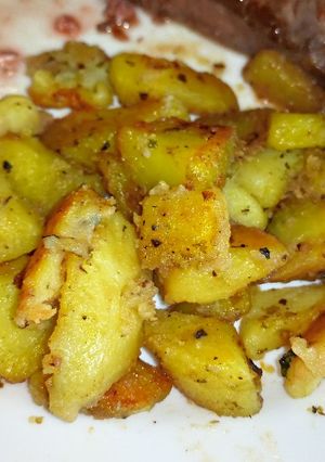 Una foto de Como hacer las mejores papas asadas/doradas
