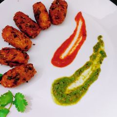 A picture of Poha Cutlets.
