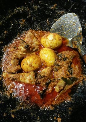 Foto resep Rendang Ayam Telur