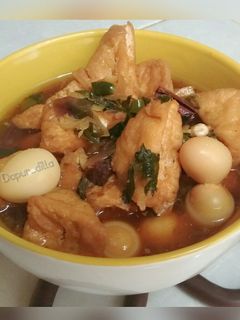 Foto resep Semur tahu+telur puyuh simple