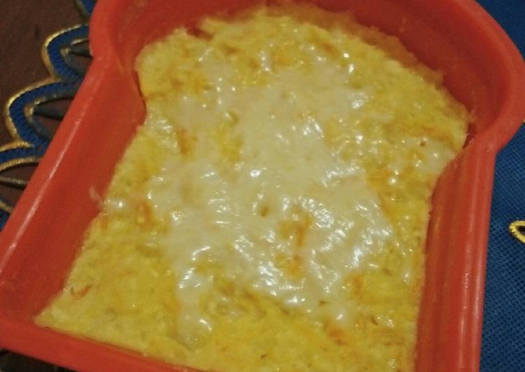 Potato cheese steam (10month)