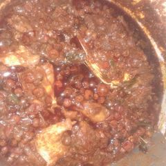 A picture of Liberian Toborgee- My husband's favorite.
