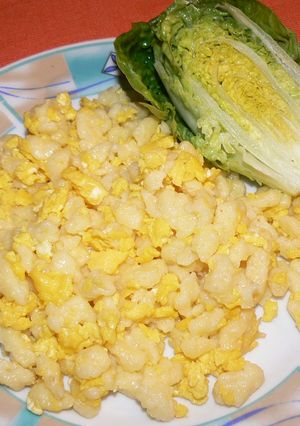 Tojásos nokedli recept fotója