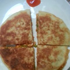 Pizza Paratha A picture of Pizza Paratha.