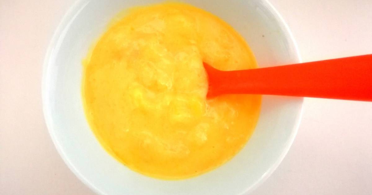 Yogur casero de mango en 5 minutos Receta de Ana Cocinela - Cookpad