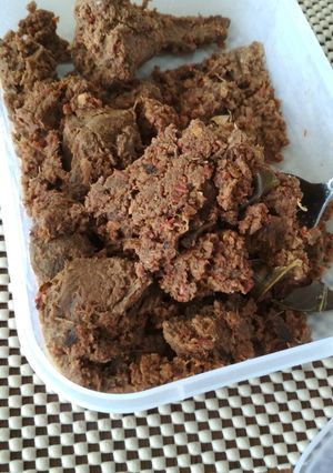 Foto resep Rendang daging padang