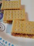 Butter Crackers with Deviled Ham