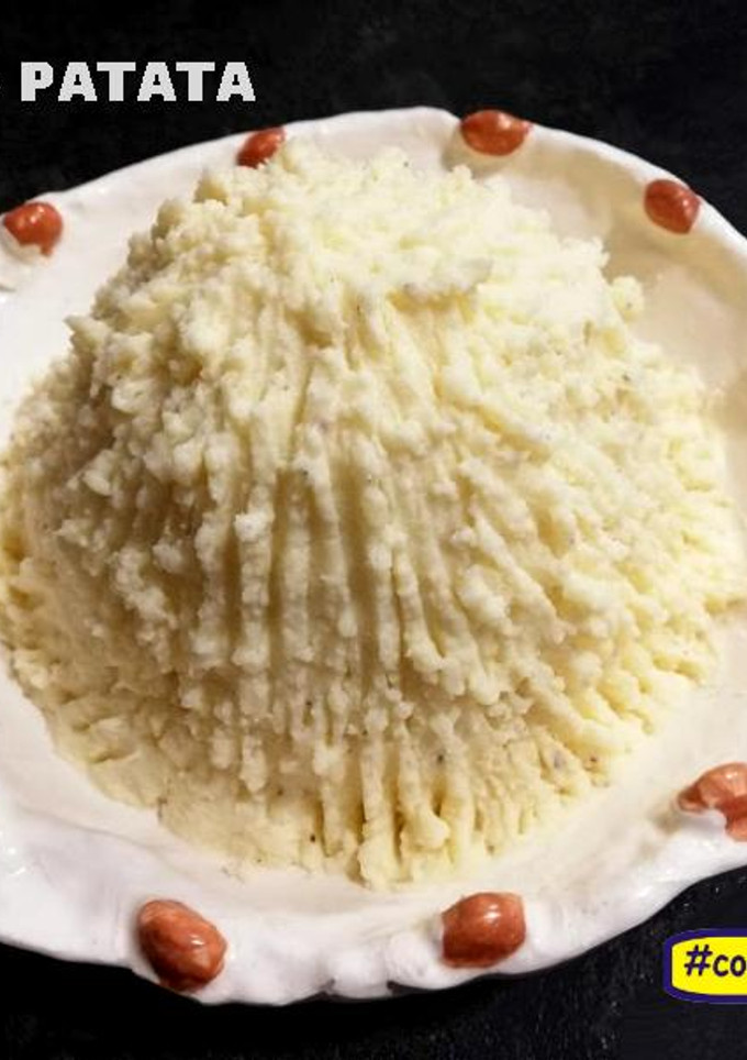 Una foto de Puré de patata para guarnición