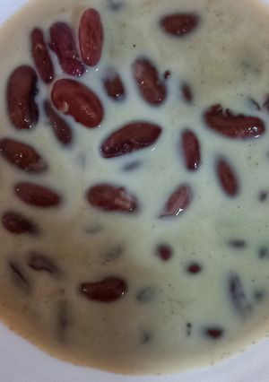 Foto resep Bubur kacang merah