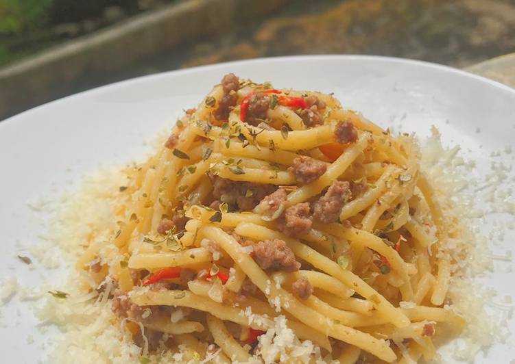 Cara Gampang Menyiapkan Spaghetti Aglio e Olio🍝 Anti Gagal