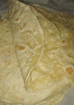 صورة لوصفة خبز التورتيلا
