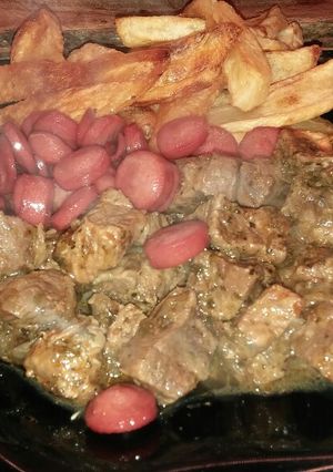 Una foto de Carne salteada