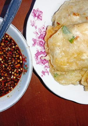 Foto resep Tempe mendoan dan saus kecapnya