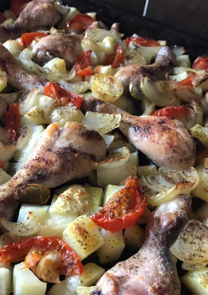 Una foto de Rustidera de pollo