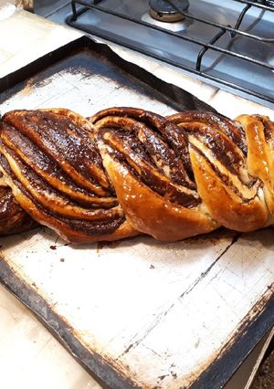 Una foto de Trenza de chocolate