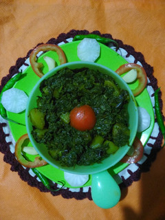 પાલક સવા ભાજી (Palak Sava bhaji Recipe in Gujarati) રેસીપી મુખ્ય ફોટો