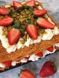 Knafeh with Cream Filling
