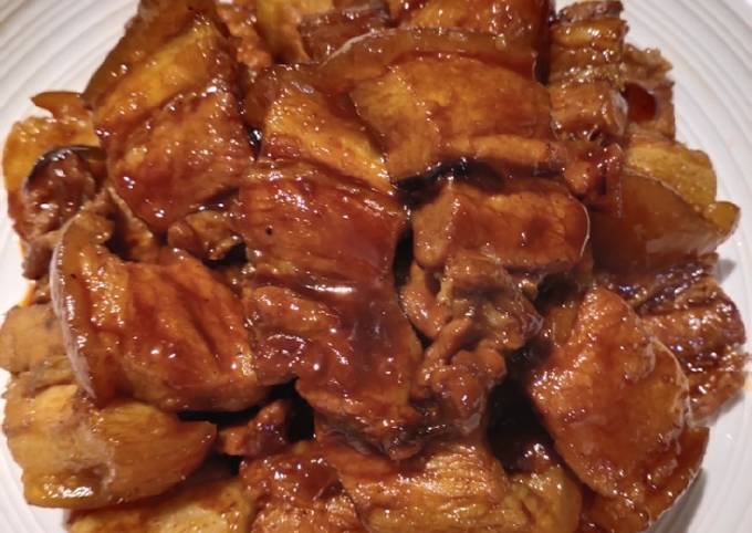 Recipe of Perfect Braised Pork Belly