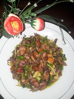 Foto resep Cumi asin cabai ijo ale