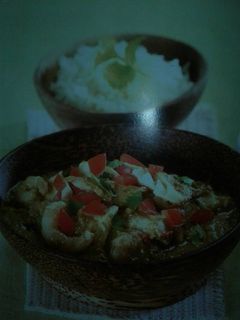 A picture of Goan fish curry.