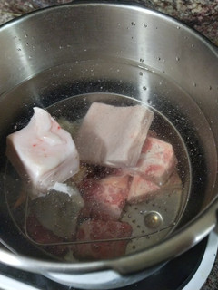 Una foto de Caldo de puchero olla express