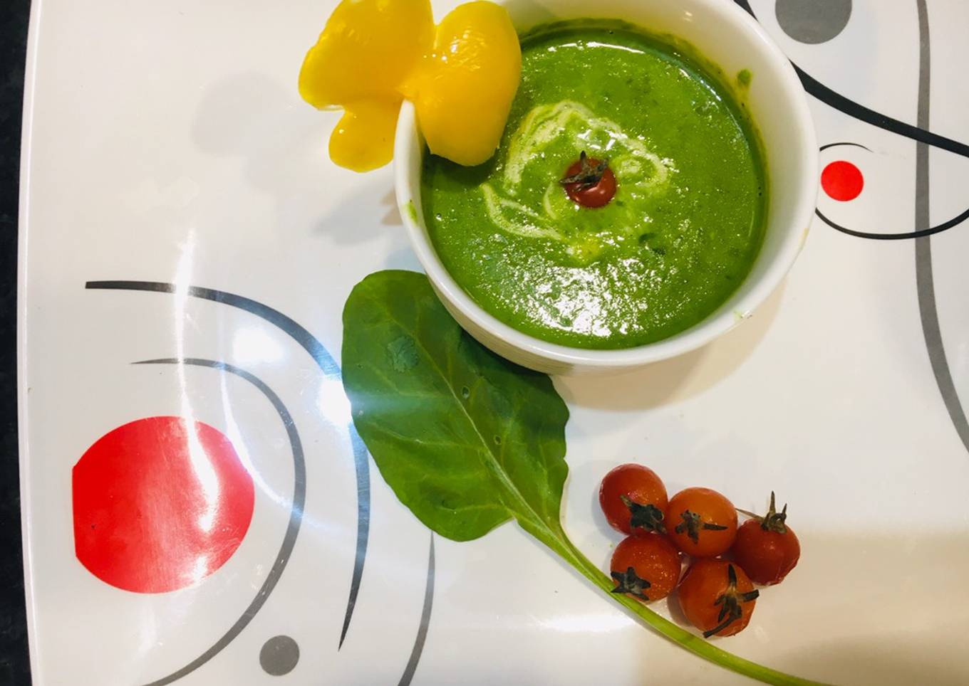 Spinach soup