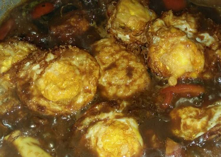 Resep Telor ceplok lumpur | Bahan Membuat Telor ceplok lumpur Yang Lezat Sekali