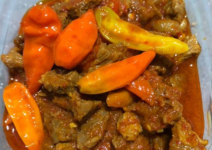 Resep Oseng mercon daging sapi khas jogja oleh emmie - Cookpad