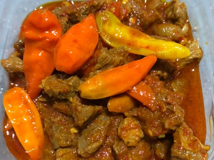 Langkah Mudah untuk Menyiapkan Resep Oseng mercon daging sapi khas jogja yang Menggugah Selera