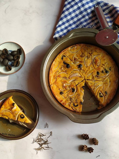 A picture of Socca (Farinata)-A Gluten-Free Chickpea Flatbread.
