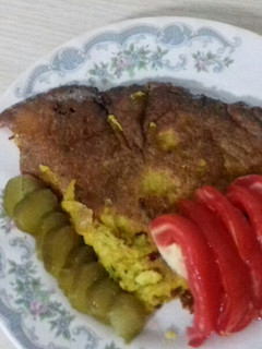 عکسی از دستور کوکو سیب زمینی رنده ای