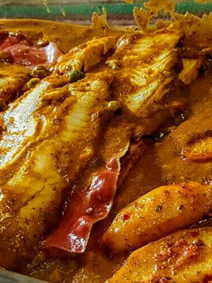 Una foto de Mojarra tilapia a la navarra en Colombia!