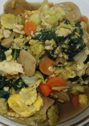Foto resep Capcay Kuah Nyemek