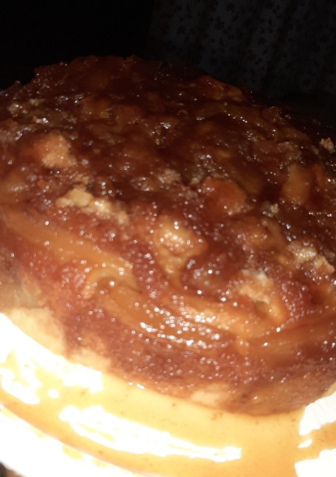 Una foto de Tarta invertida de Manzana. Riquísima!!!!
