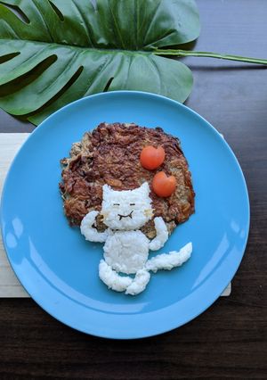 A picture of Potato Rosti With Minced Beef Recipe (Meow ~ Positive Mind).