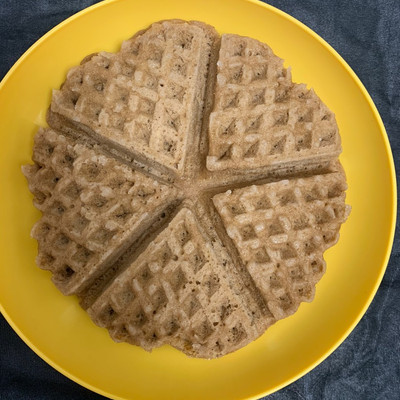 Whey protien waffles-image