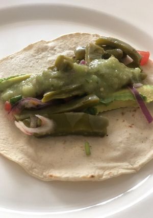 Una foto de Ensalada de nopales