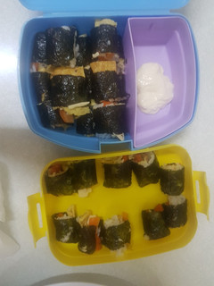 Foto resep Kimbab ato Sushi bekal anak