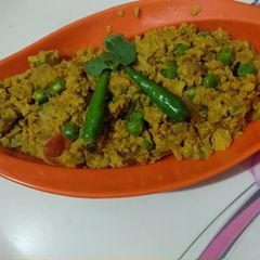 A picture of Soyabean bhurji.