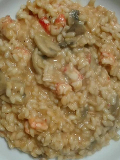 Una foto de Risotto mare monte