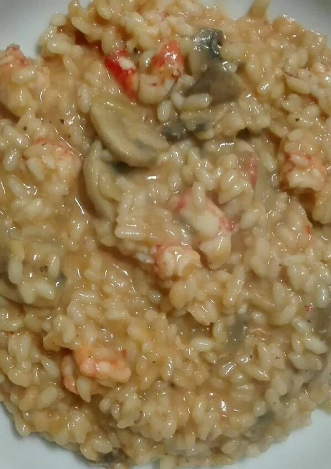 Una foto de Risotto mare monte