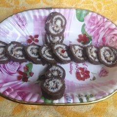 A picture of No Bake Swiss Roll.
