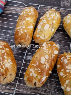 Foto resep Easy Raisin Bread Rolls (Tanpa Ulen)