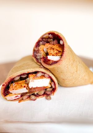 Una foto de 🌱Wrap veggie🌱