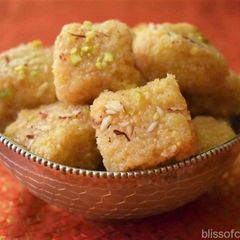 A picture of Nariyal Ki Barfi (Coconut Fudge).
