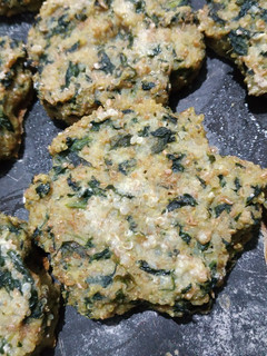 Una foto de Hamburguesas de Quinoa y espinaca